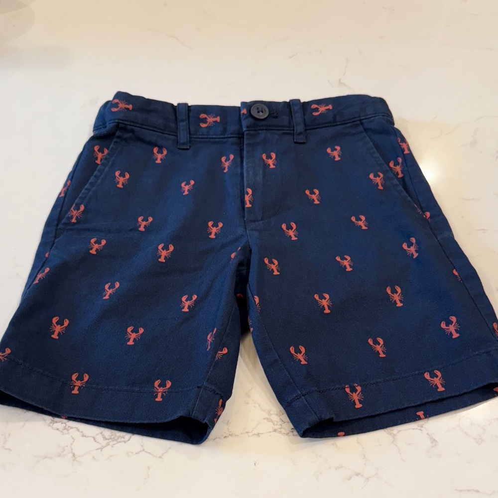 J. Crew Navy and Red Kids Shorts